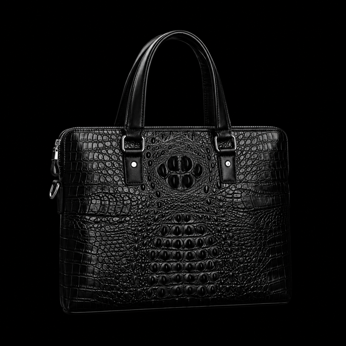 Morelet Presidential/ Business Bag Crocodile Pattern
