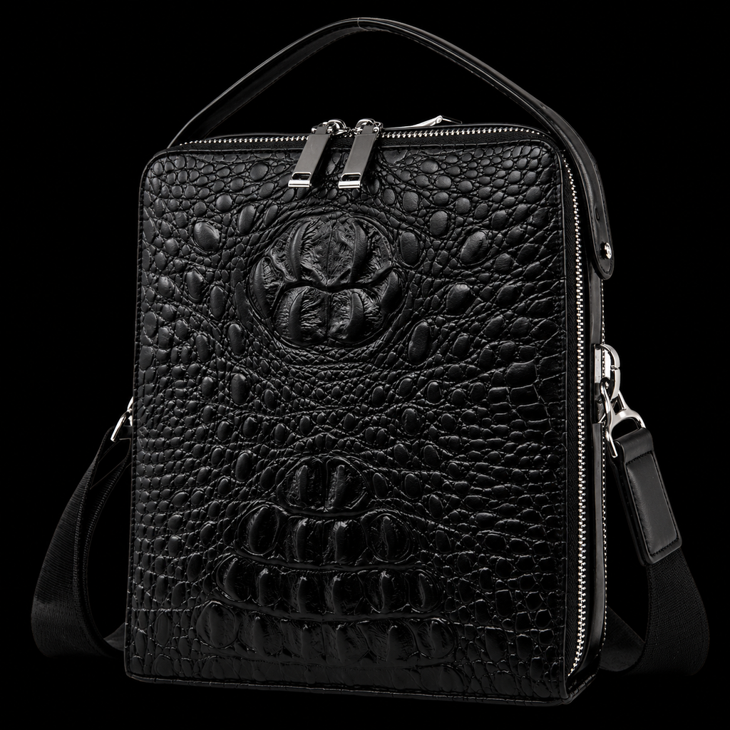 Morelet The Syndicate /Crocodile Pattern Handbag