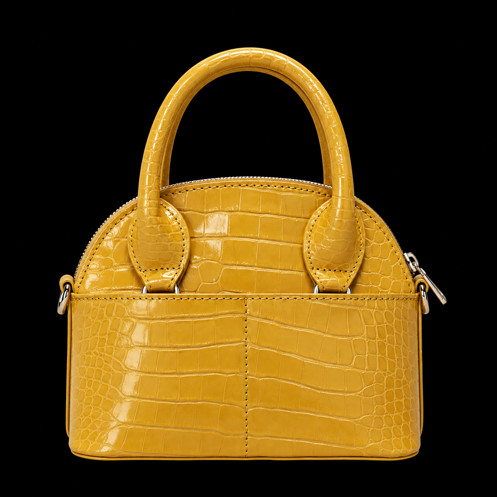 Kitty Noir/Crocodile Pattern Handbag and Shoulder Bag