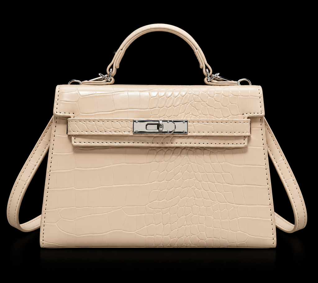 Morelet The Countess/Crocodile Pattern Shoulder Bag