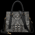 Morelet Imperial/Crocodile Pattern/ Handbag and Shoulder Bag