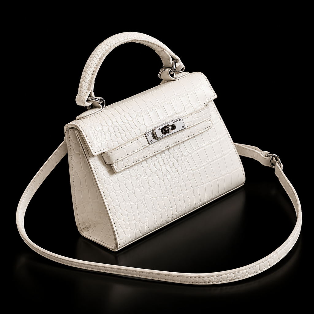 Morelet The Countess/Crocodile Pattern Shoulder Bag
